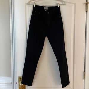 Agolde black skinny jeans, Size 30